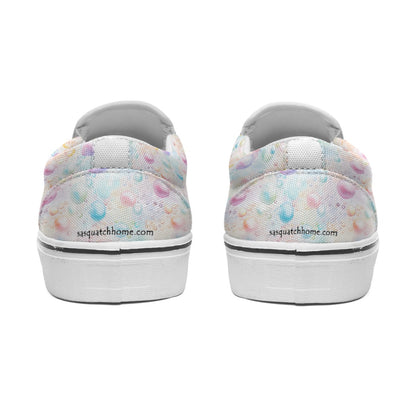 Women's Shesquatch Slip On Sneakers, Sasquatch, Bigfoot