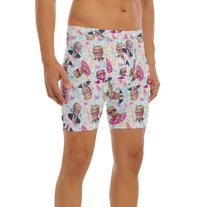 10 Donald Trump Designs, Men’s Long Boxer Briefs