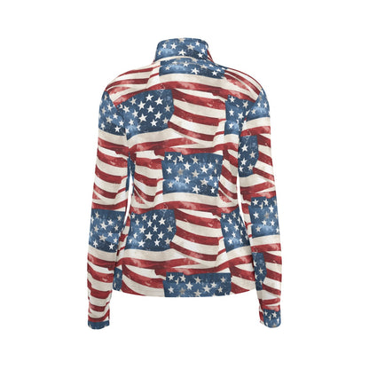 Donald & Melania Trump, Women’s Long Sleeve Thumbhole Jacket