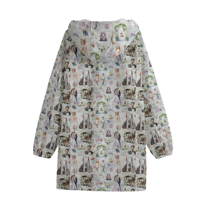 10 Misc Designs, Adult Windbreaker Long Jacket