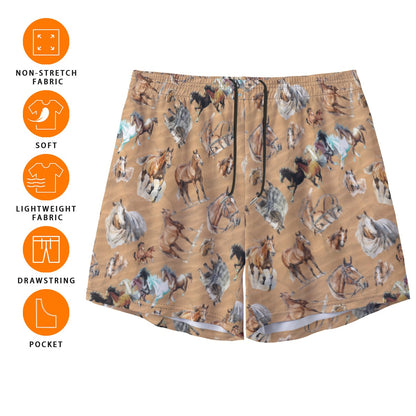 10 Misc Designs, Men’s Sports, Pocketed Shorts