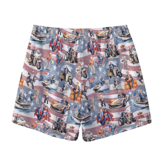 10 Donald Trump Designs, Men’s Sports, Pocketed Shorts