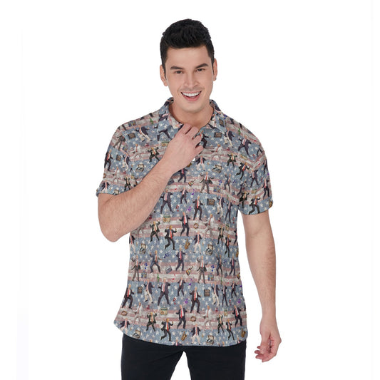 10 Donald Trump Designs, Men's Polo Shirts