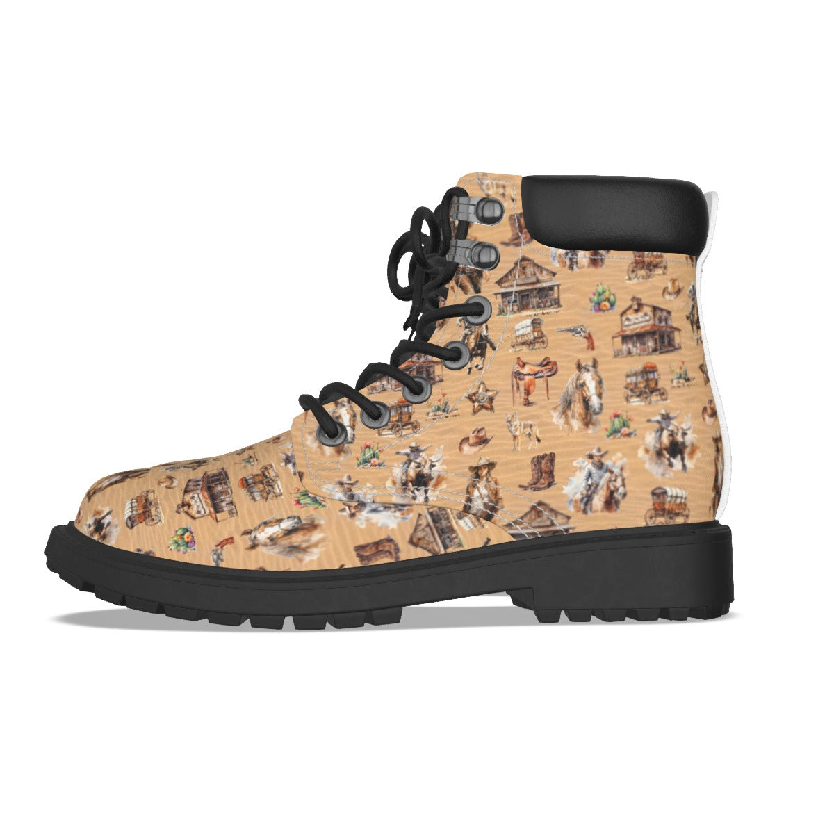 Misc AWESOME Designs Women's Martin Short Boots. Set 1 of 2