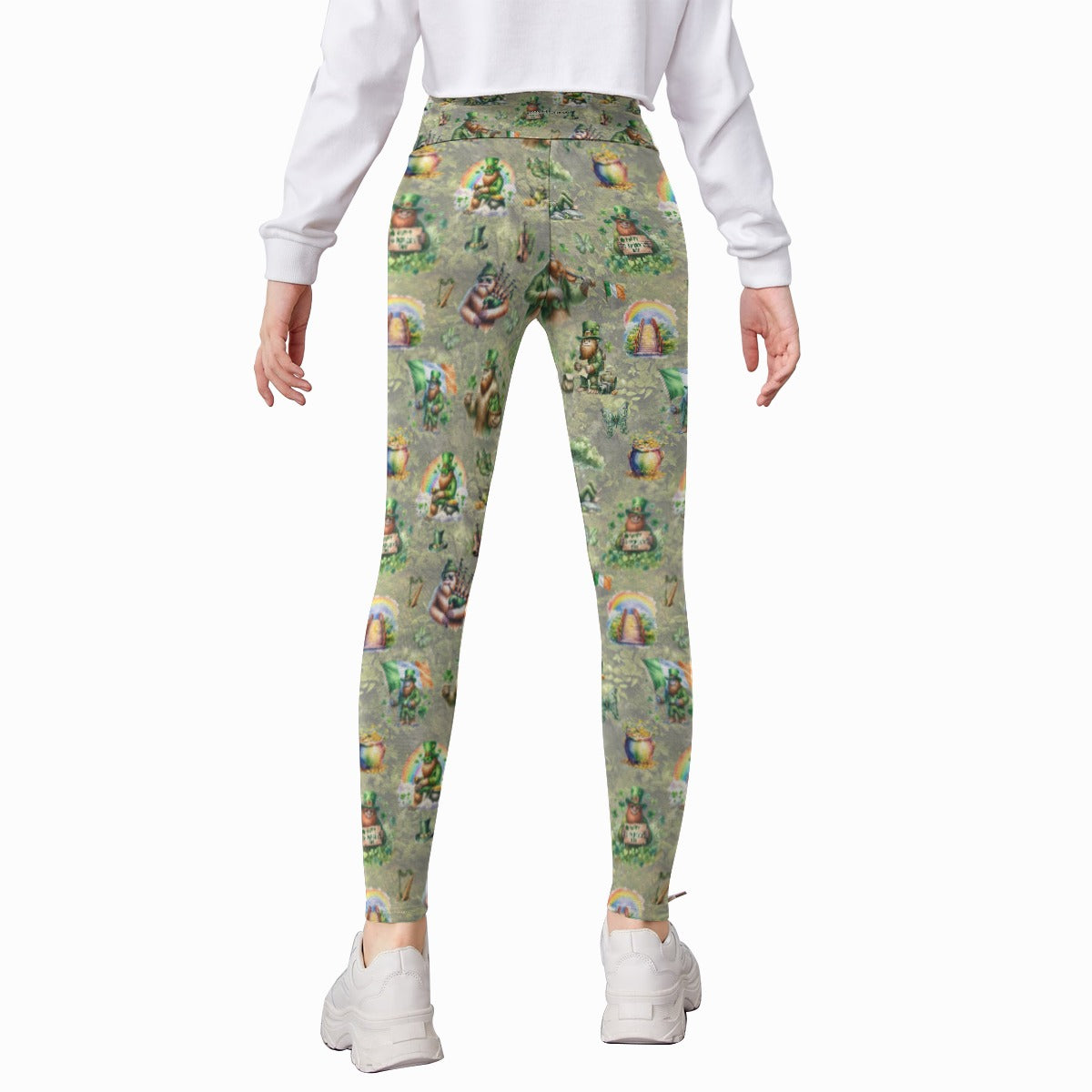 10 Bigfoot / Sasquatch Designs, Kid’s Leggings