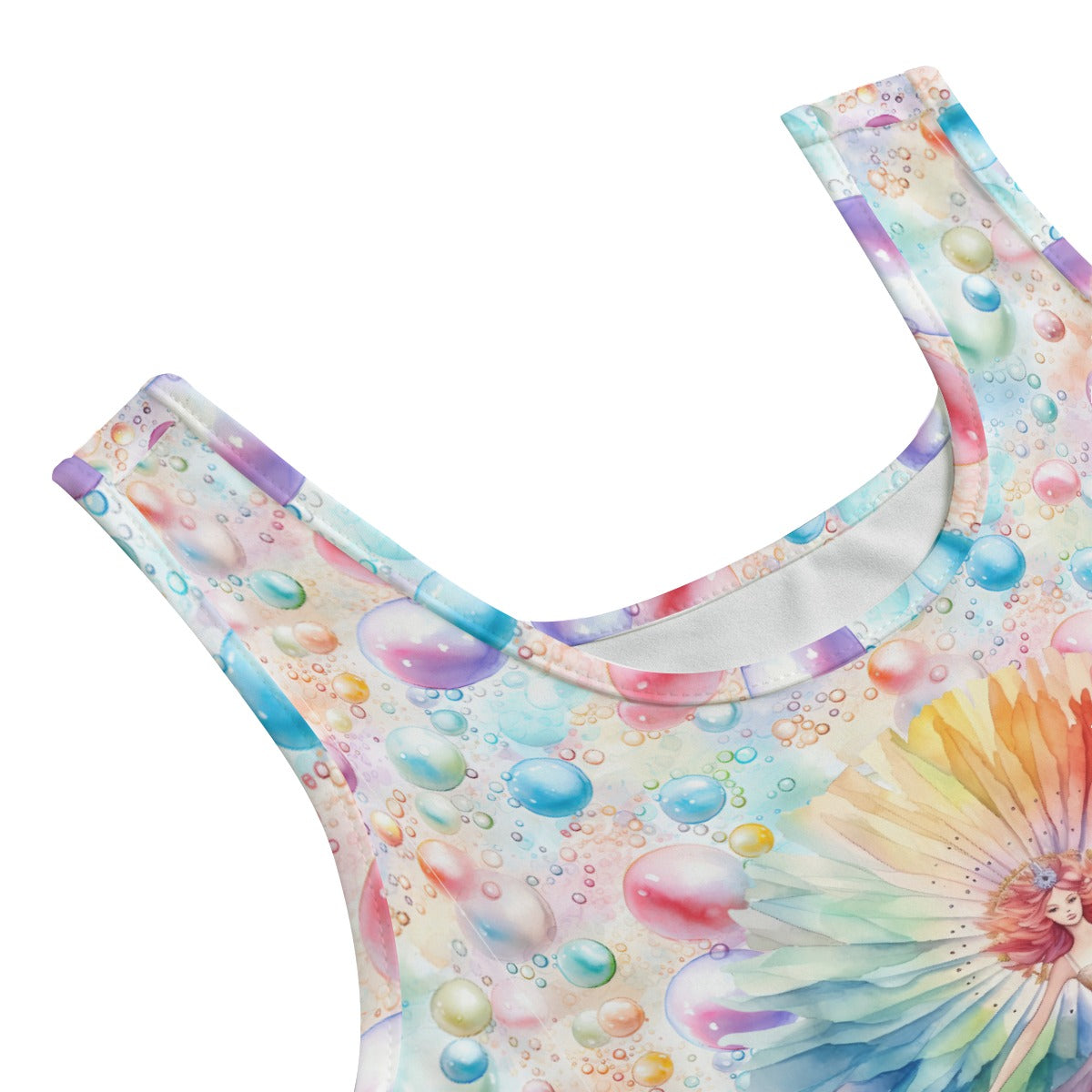 Fairy on Bubbles, Women’s 2 Piece Yoga Short Set