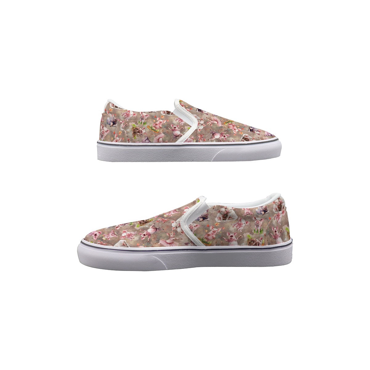 Animal Designs Women's Slip On Sneakers