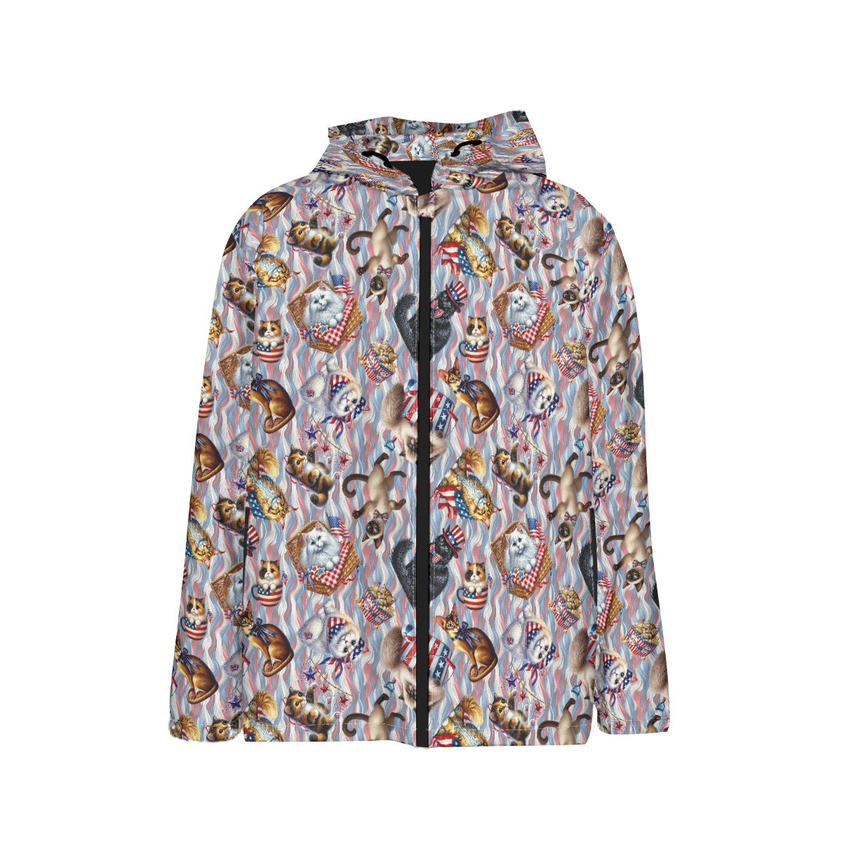 8 Patriotic Designs, Children’s Waterproof & Windproof Jacket