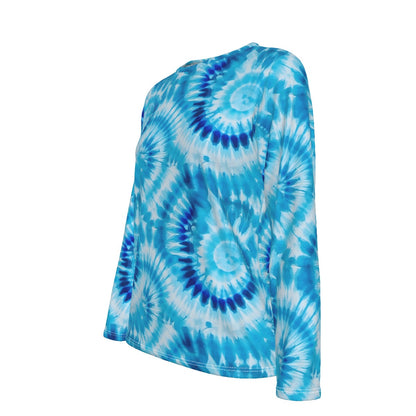 10 Tie Dye Designs, Women’s Oversized Cotton Tee Shirt