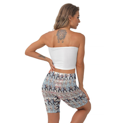 10 Donald Trump Designs, Women’s Thigh High Shorts