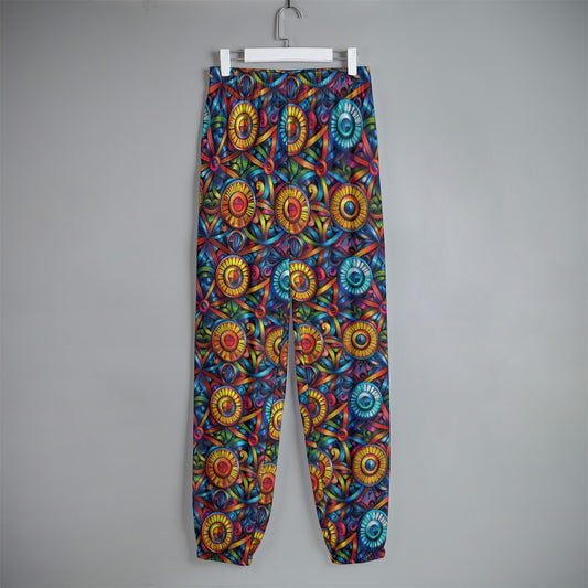 Psychedelic Design, Women’s Sweatpants, Workout Pants