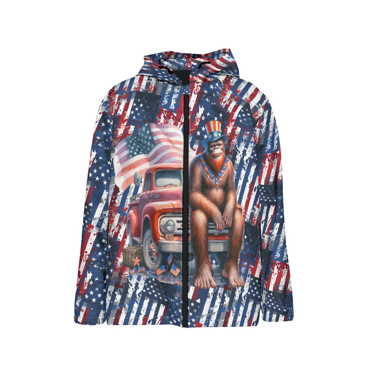 Patriot Bigfoot / Sasquatch, Children’s Waterproof & Windproof Jacket