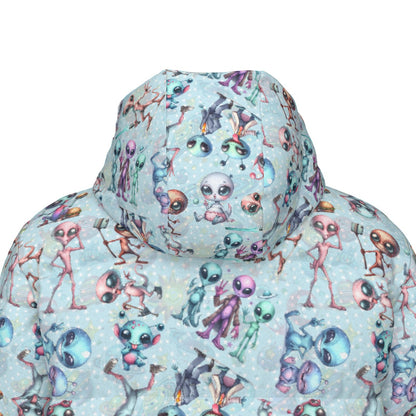 6 Alien Designs, Long Down Jacket / Coat