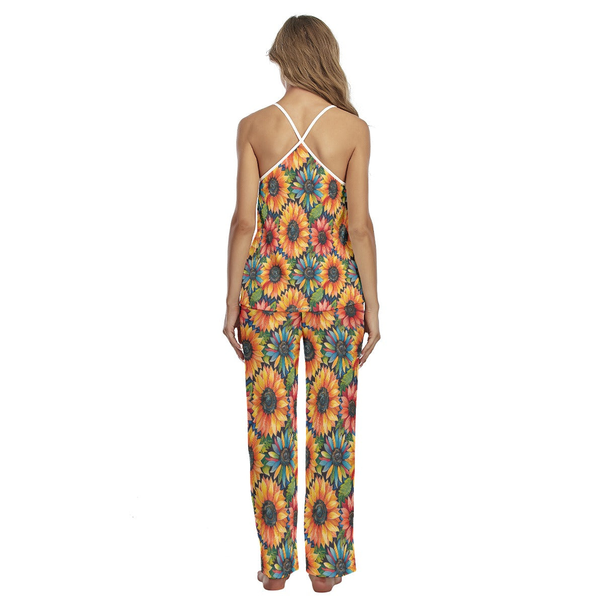 Daisies & Bigfoot, Women's Cami Pajamas Set