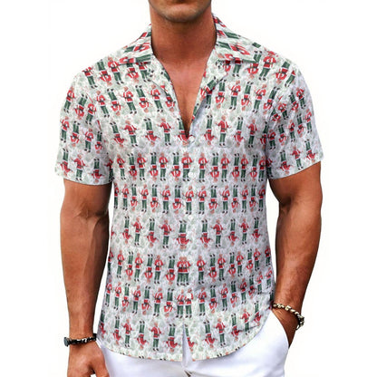 10 Donald Trump Designs, Men's Button Up Hawaiian Shirt
