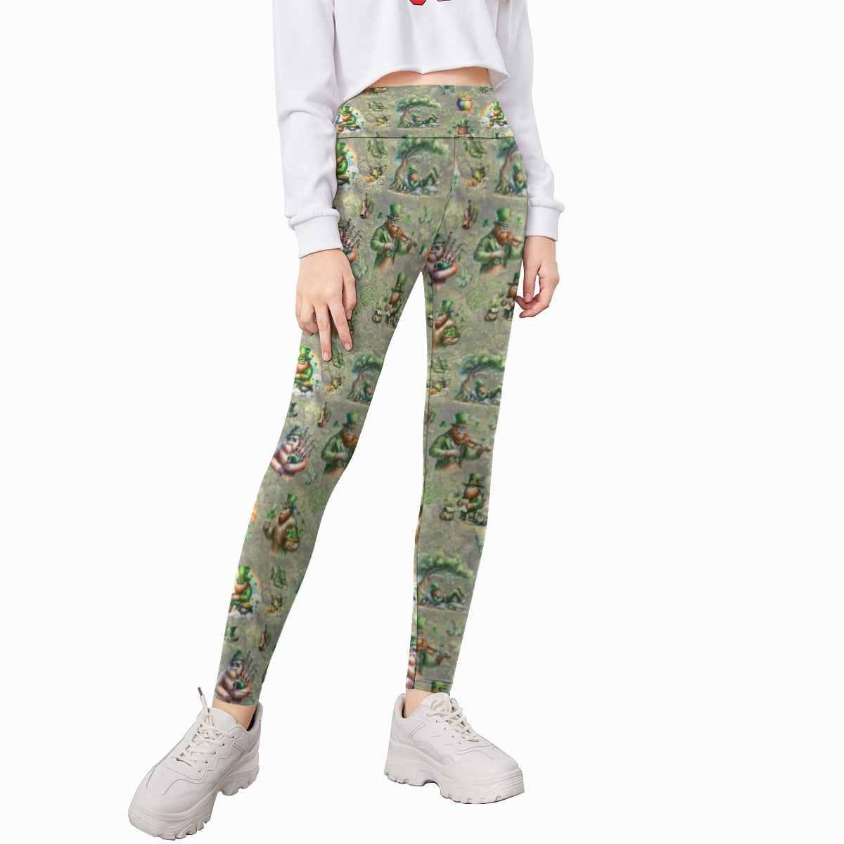 10 Bigfoot / Sasquatch Designs, Kid’s Leggings