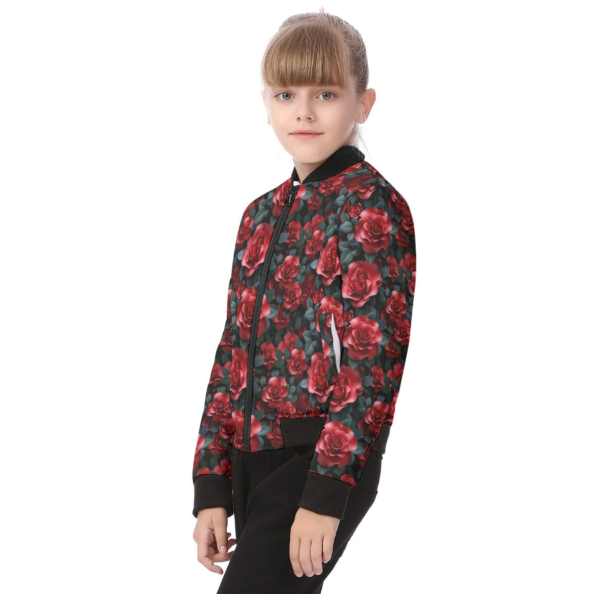 10 Beautiful Flower Designs, Kid’s Bomber Jacket