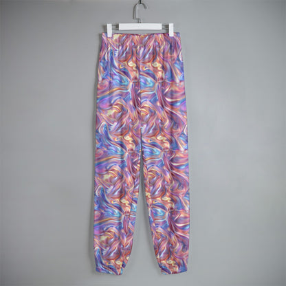 Glossy Rainbow, Women’s Sweatpants, Workout Pants