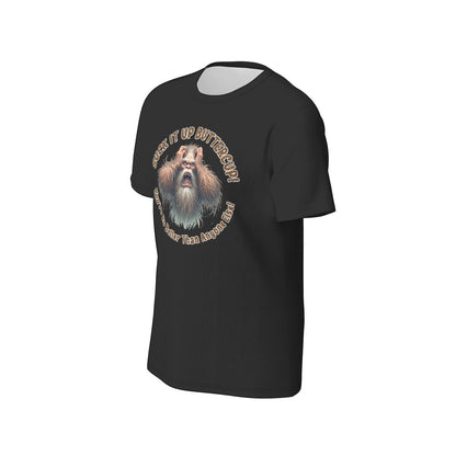 Bigfoot / Sasquatch "Suck it up...", Unisex Short Sleeve O-Neck Cotton T Shirt