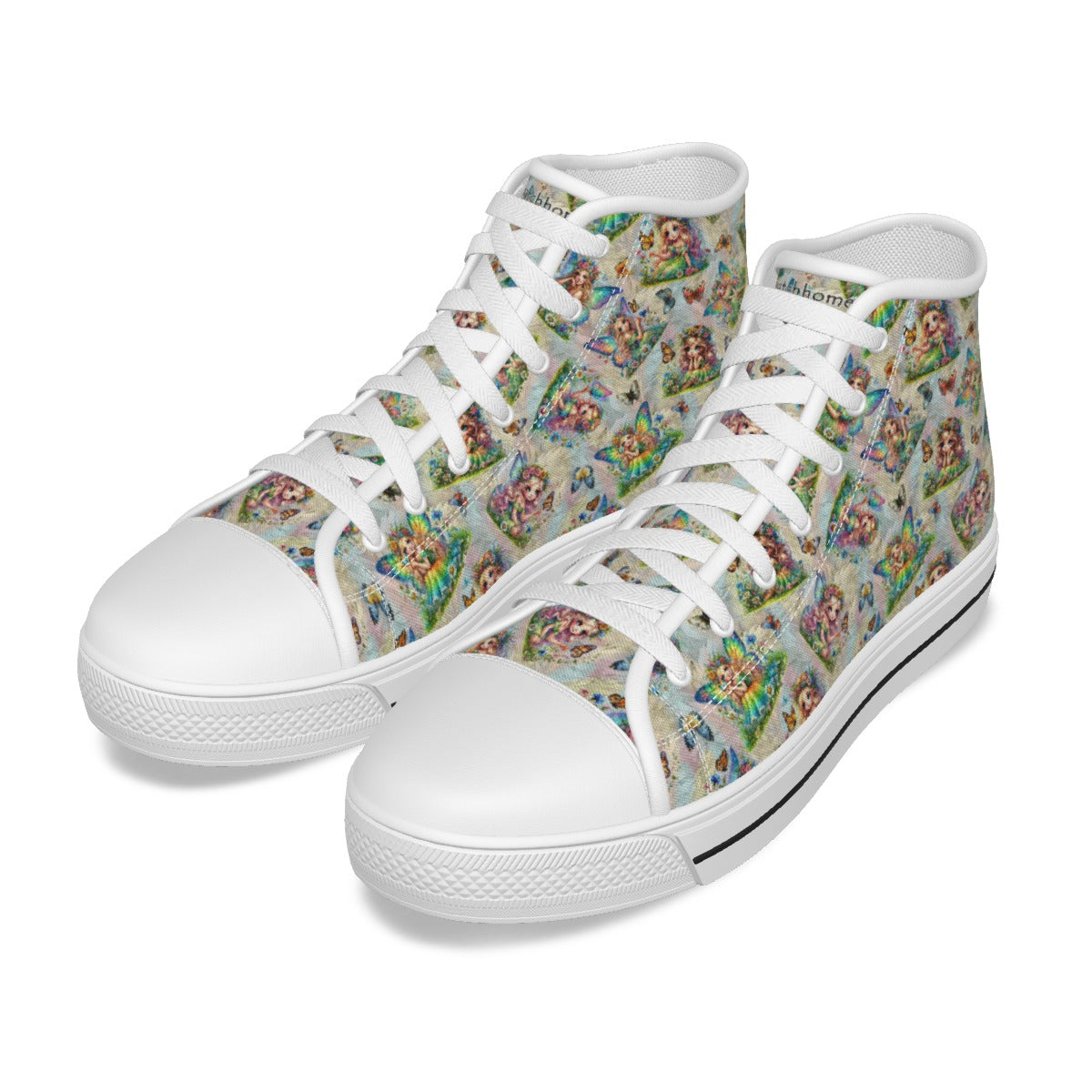 5 Fairy Designs Designs Kids Canvas Sneaker Shoes