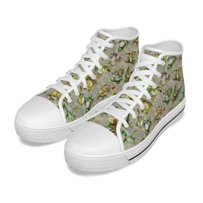 10 Animal Designs, Kids Canvas Sneaker, Tennis Shoes