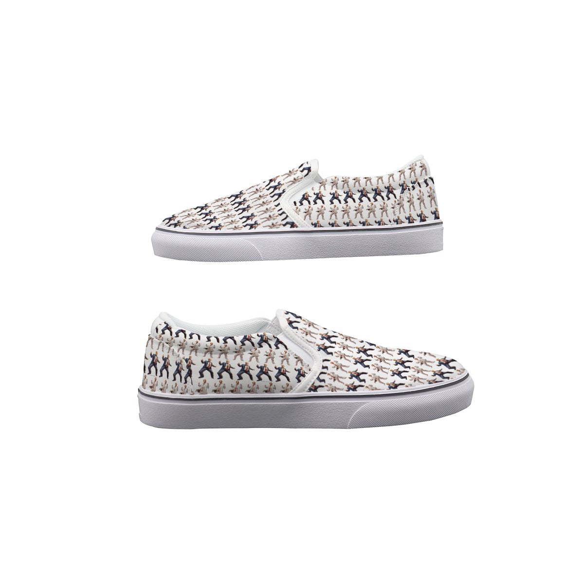 12 Donald Trump Designs, Kids Slip On Canvas Sneakers, Slip On Shoes, No Touch Shoes