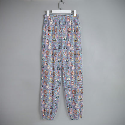 Alice in Wonderland Themed, Women’s Sweatpants, Workout Pants
