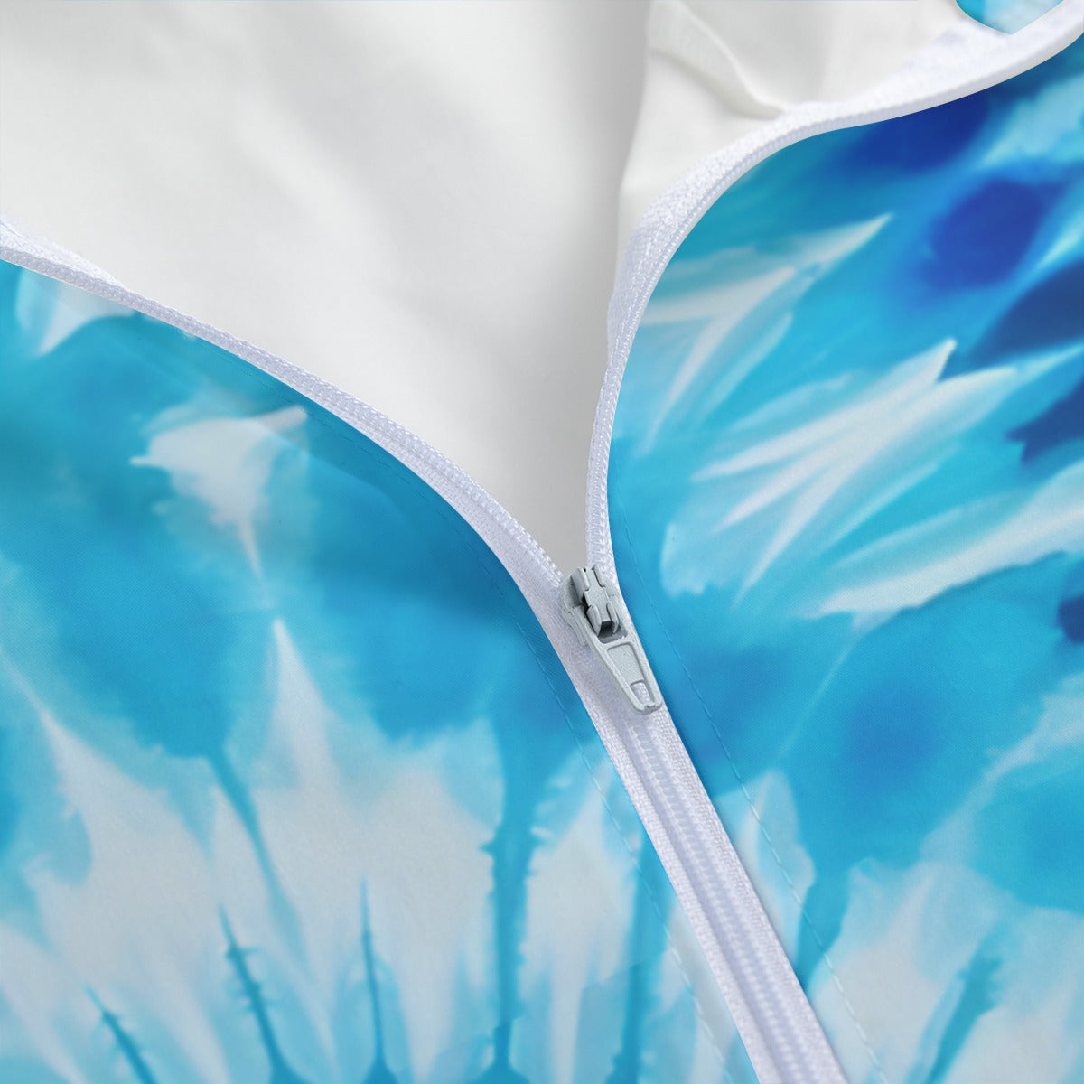 10 Tie Dye Designs, Adult Windbreaker Long Jacket