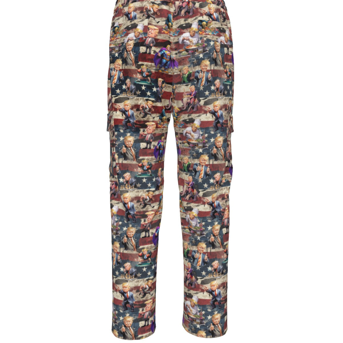 10 Donald Trump Designs, Men’s Cargo Pants w/ Pockets