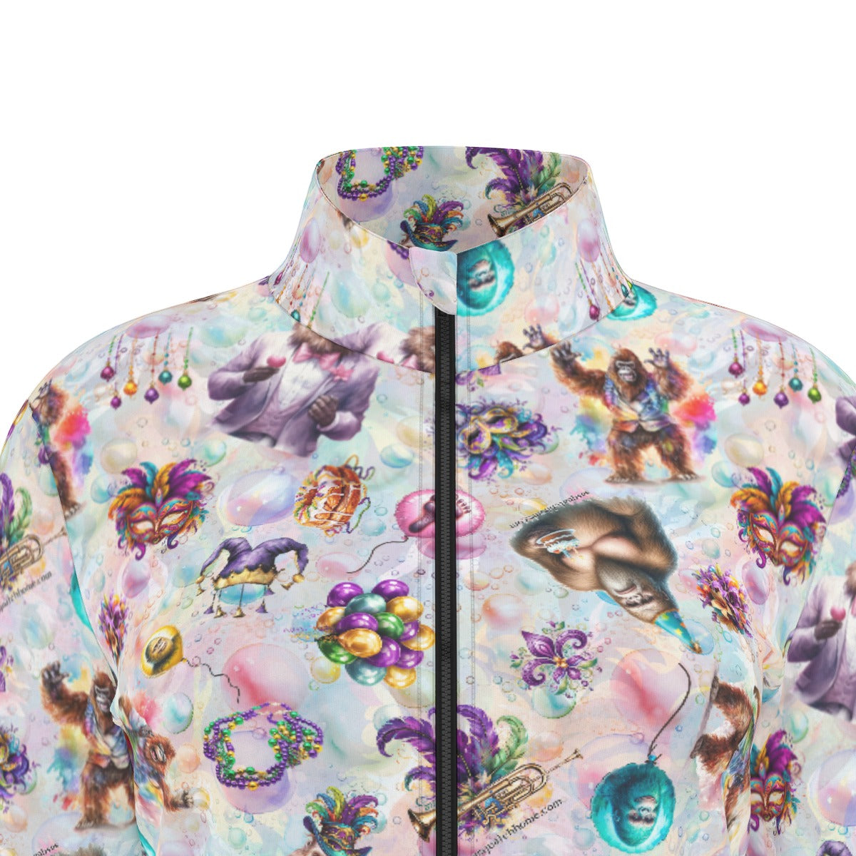 10 Bigfoot / Sasquatch Designs, Women’s Long Sleeve Thumbhole Jacket