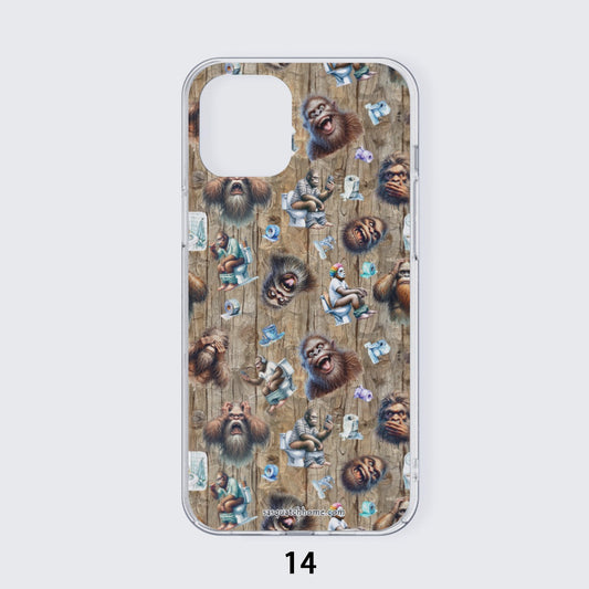 10 Bigfoot / Sasquatch Design, Iphone  14 15 Series Mobile Phone Case