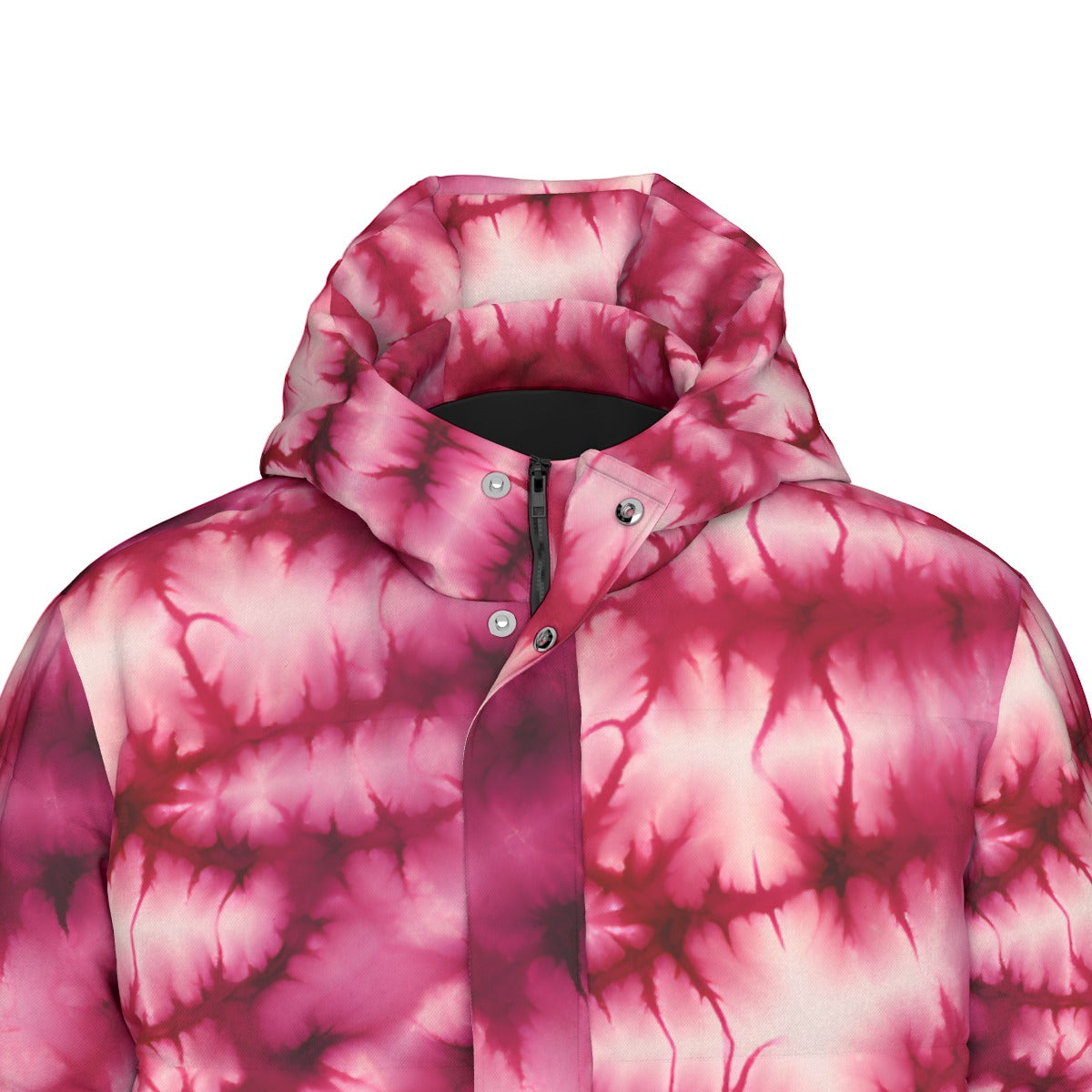 10 Tie Dye Designs, Long Down Jacket / Coat