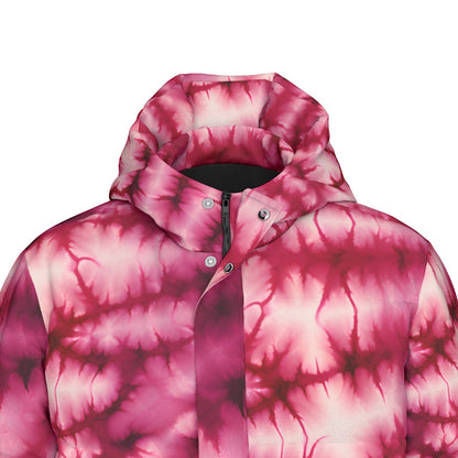 10 Tie Dye Designs, Long Down Jacket / Coat