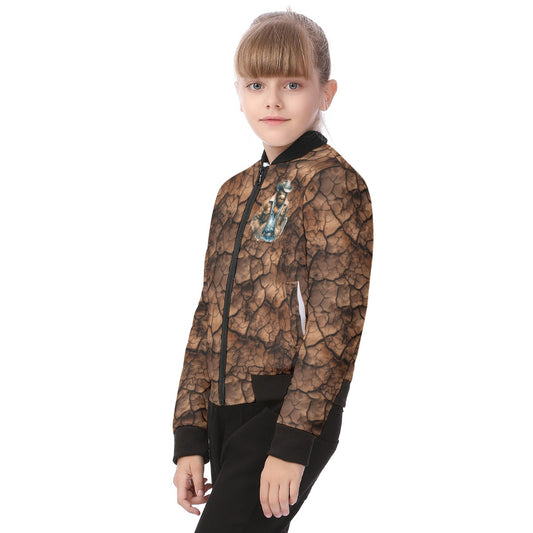 Cowboy Bigfoot / Sasquatch, Kid’s Bomber Jacket