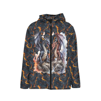 Dragon on Lava, Children’s Waterproof & Windproof Jacket