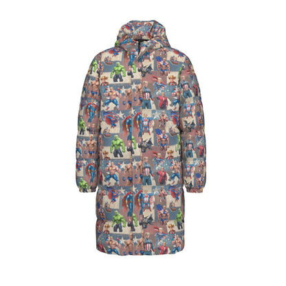 10 Donald Trump Designs, Long Down Jacket / Coat