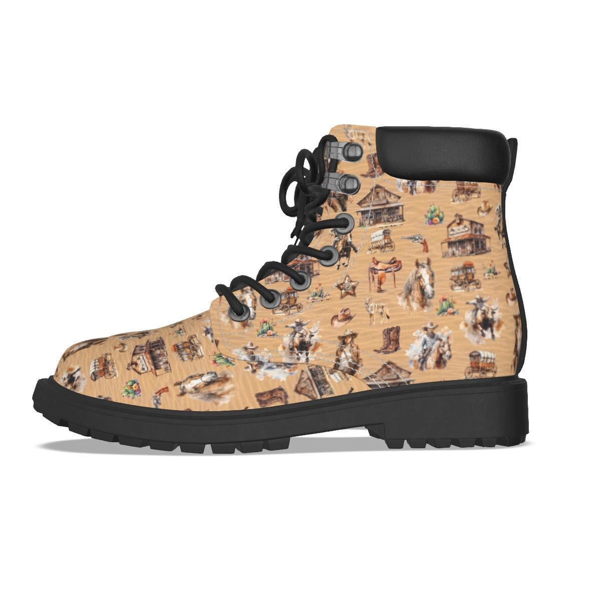Misc AWESOME Designs Women's Martin Short Boots. Set 1 of 2