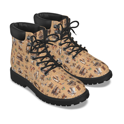 Misc AWESOME Designs Women's Martin Short Boots. Set 1 of 2