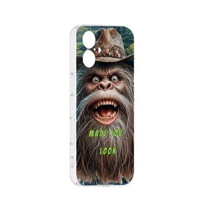 Bigfoot Sasquatch "Made you look",  IPhone 17 Series (4 models) TP Cell Mobile Phone Case