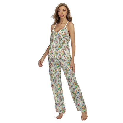5 Fairy Designs, Women’s Cami Pajamas Set