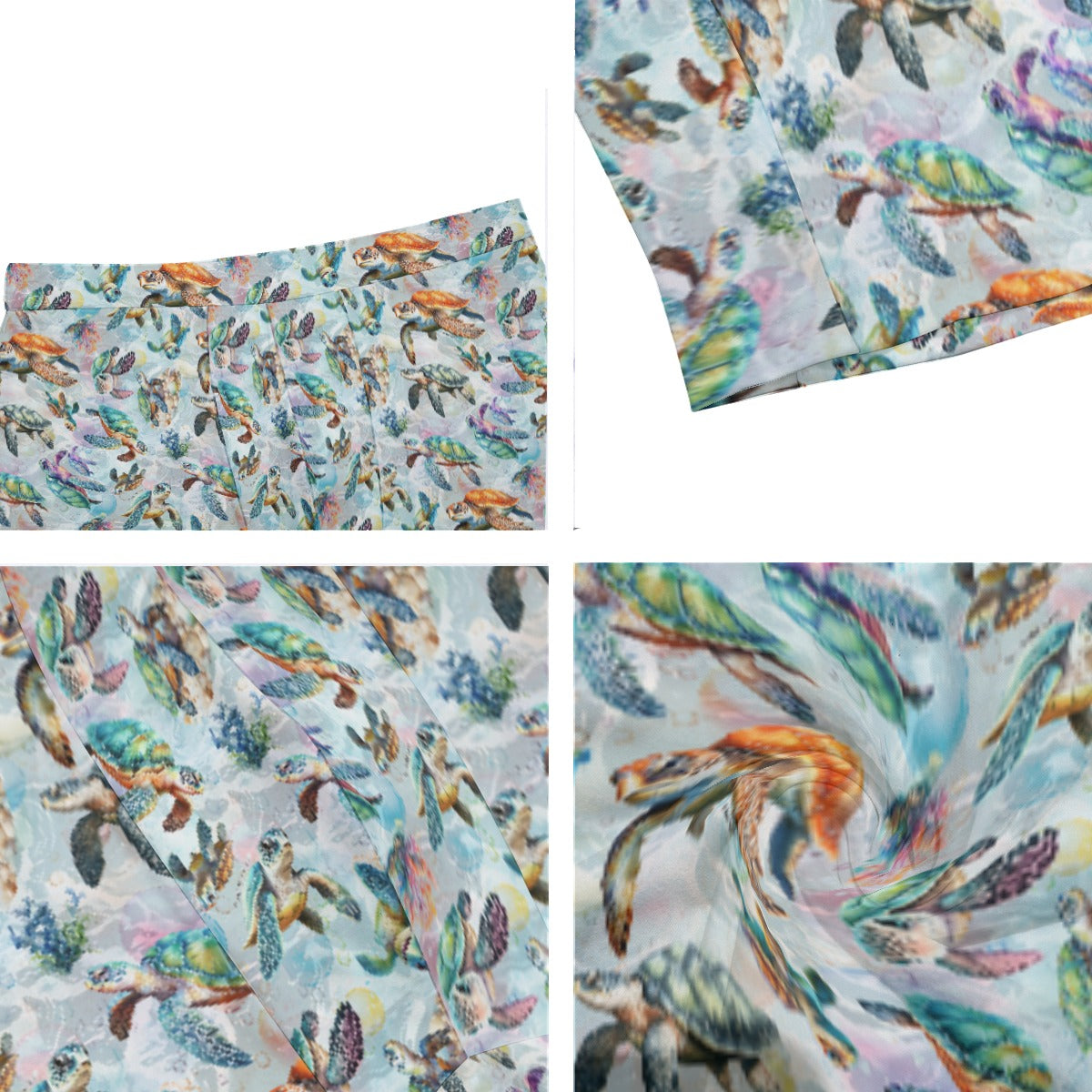 10 Animal Designs, Men’s Long Boxer Briefs