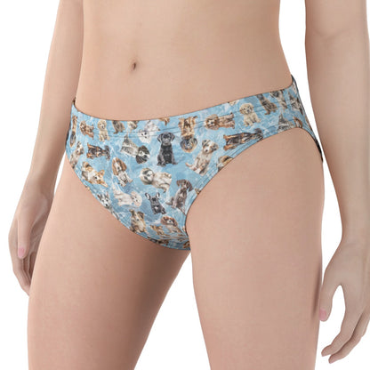 Women's Sasquatch Sized Briefs Animal Themed Underwear Comfortable, Non Shrink - Plus Sizes