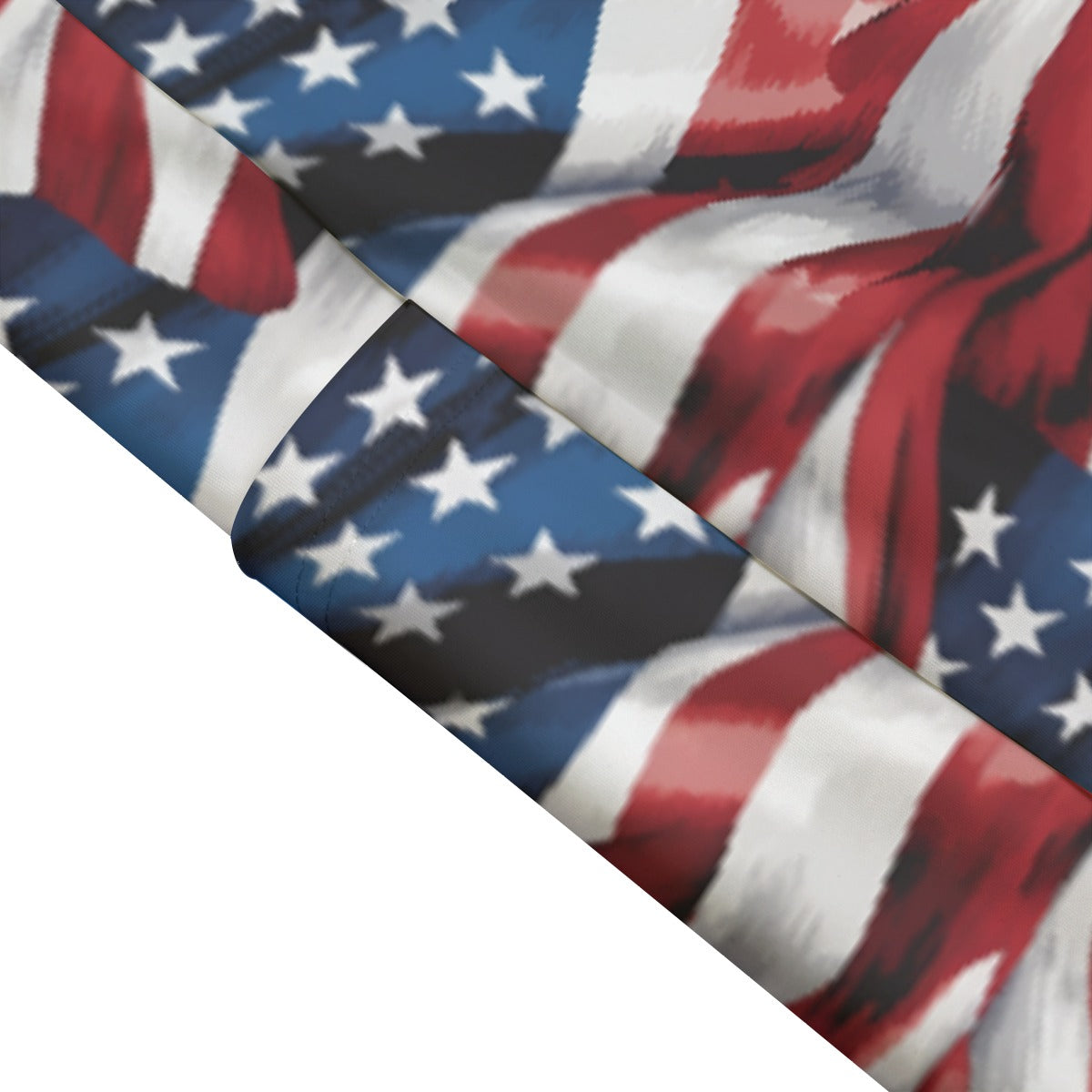 Donald Trump Dancing w Flags, Women’s High Waist Leggings w/ Pocket