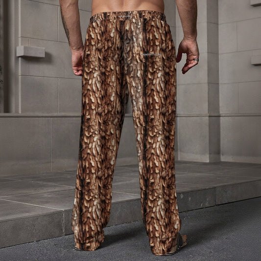 Bigfoot / Sasquatch Blow Kiss, Men’s Loose Casual Pants W/ Pocket