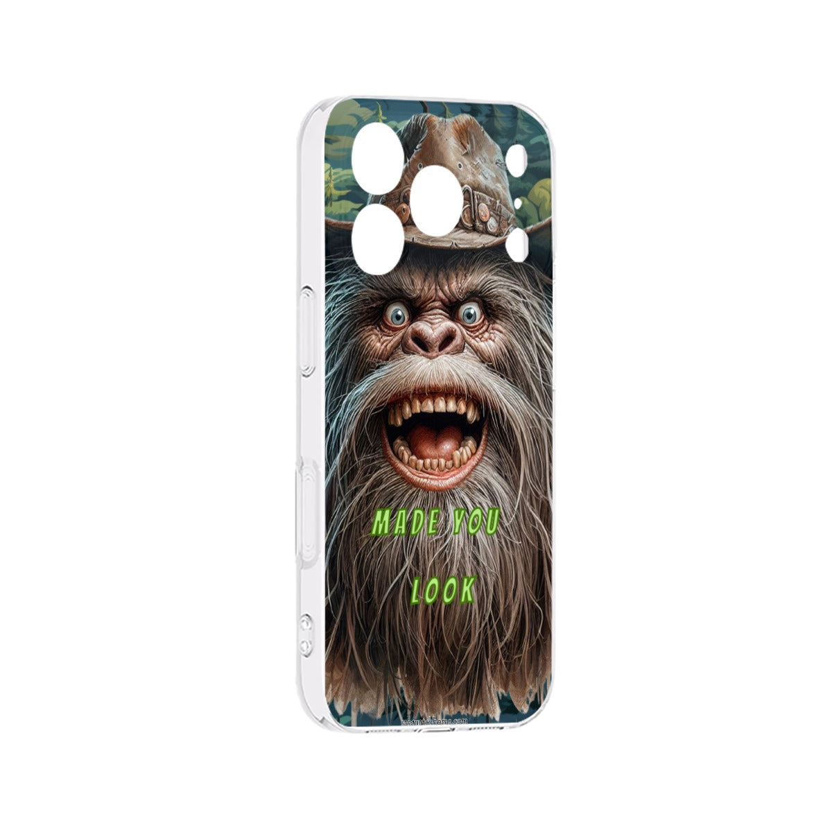 Bigfoot Sasquatch "Made you look",  IPhone 17 Series (4 models) TP Cell Mobile Phone Case