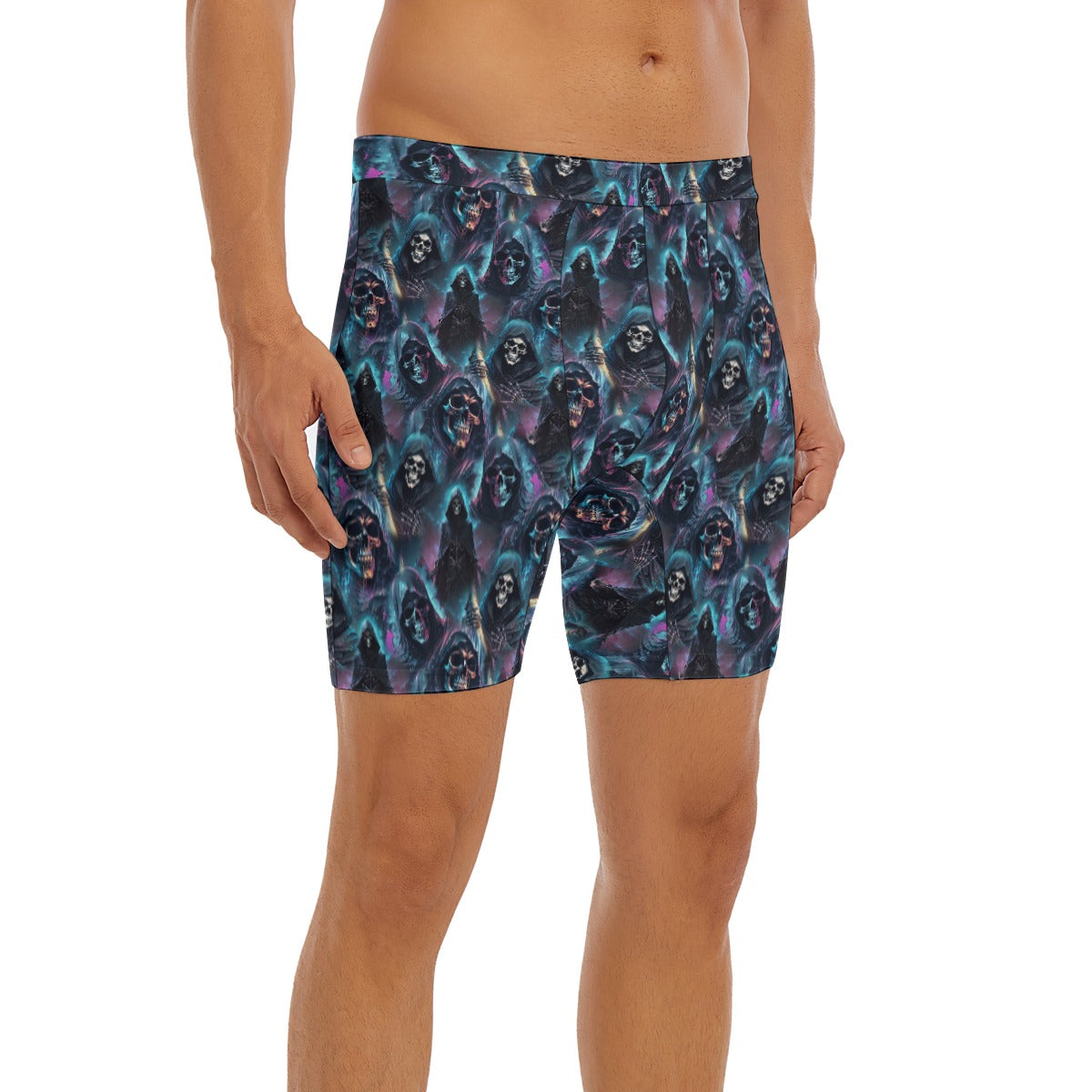Grim Reaper, Men’s Long Boxer Briefs