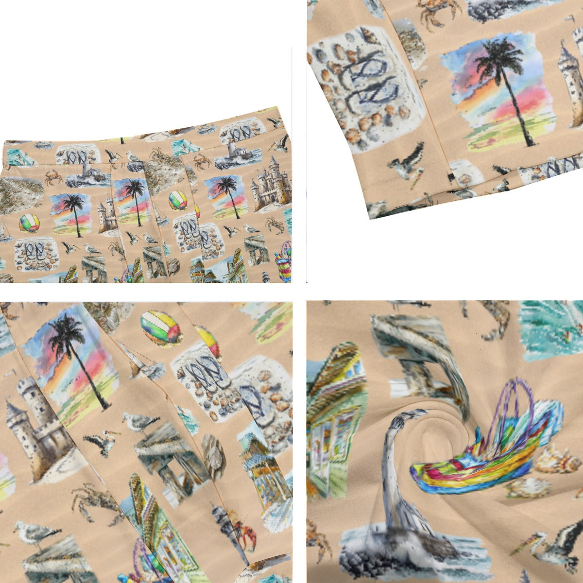 10 Misc Designs, Men’s Long Boxer Briefs