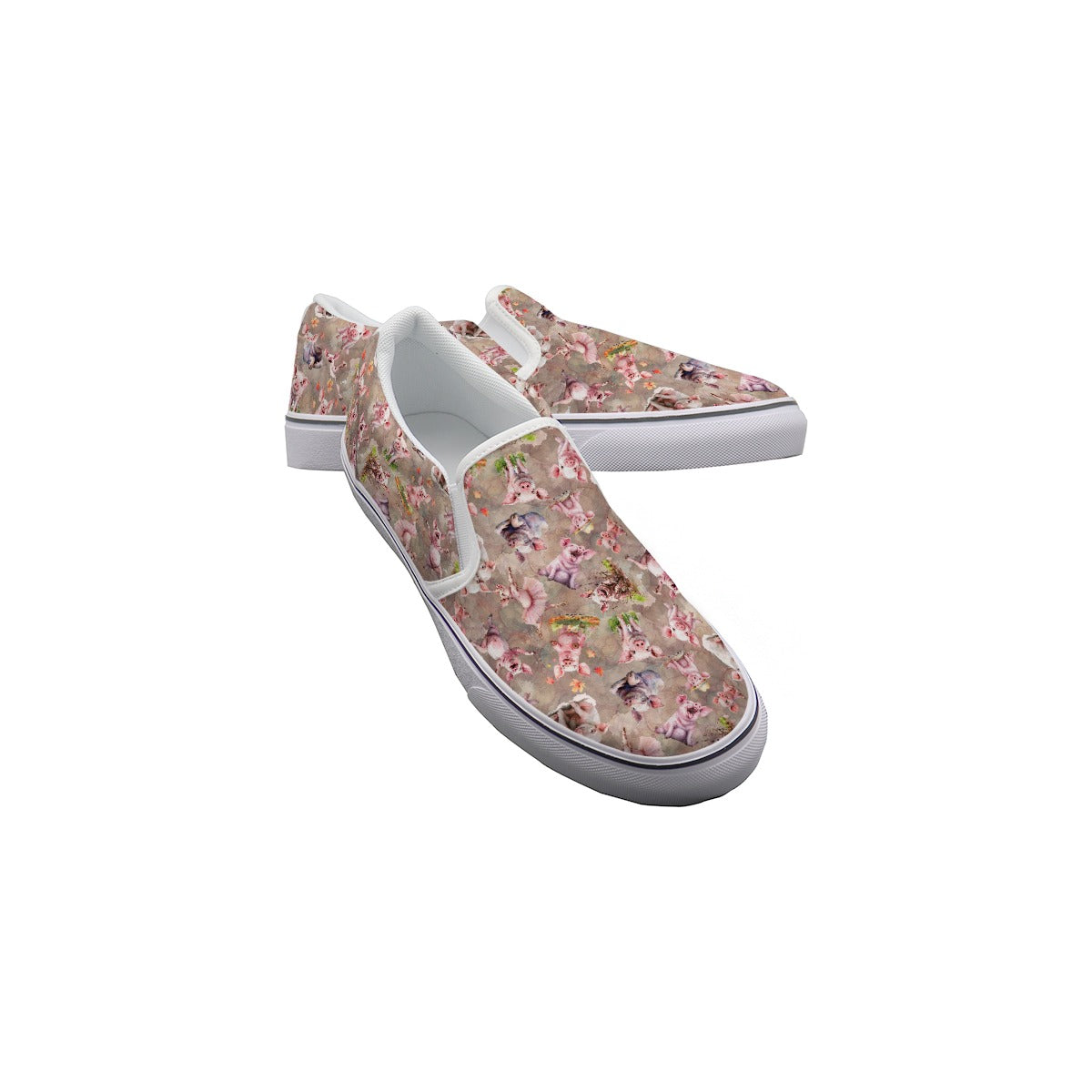 Animal Designs Women's Slip On Sneakers