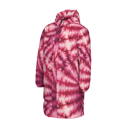 10 Tie Dye Designs, Long Down Jacket / Coat