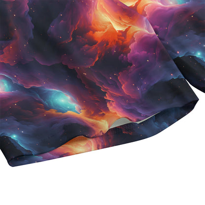 12 Galaxy / Outer Space Designs, Women’s 2 Piece Yoga Short Set